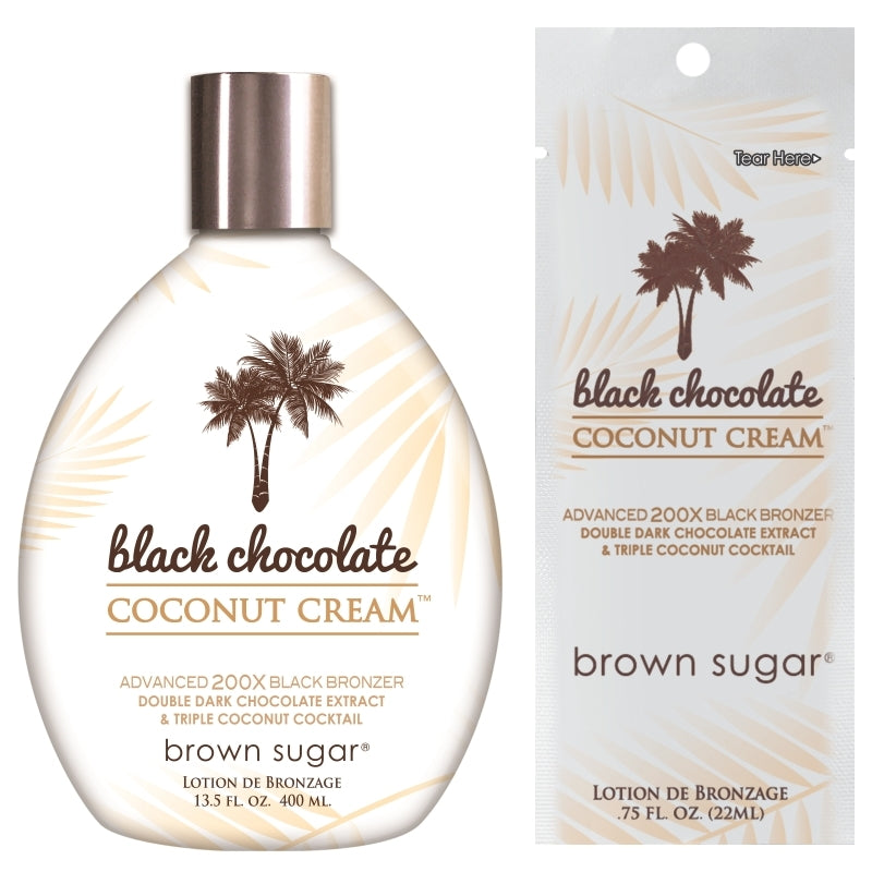 Tan Inc Black Chocolate Coconut Cream – Advanced 200X Black Bronzer