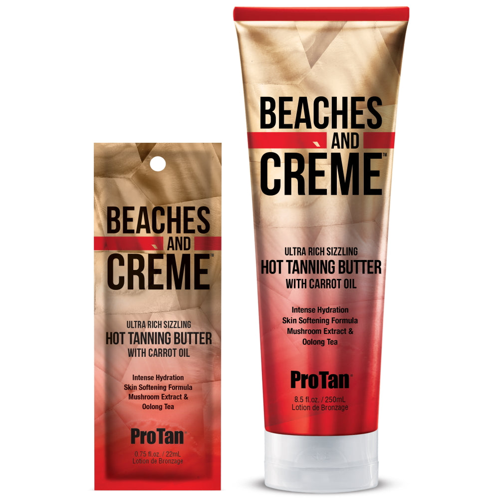 Pro Tan Beaches & Crème Hot Tanning Butter – Ultra Rich Sizzling Hot Tanning Butter