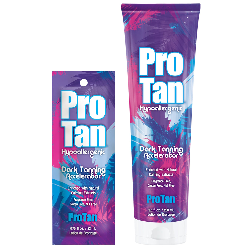 Pro Tan Hypoallergenic – Dark Tanning Accelerator (No Bronzers / No Tingle)