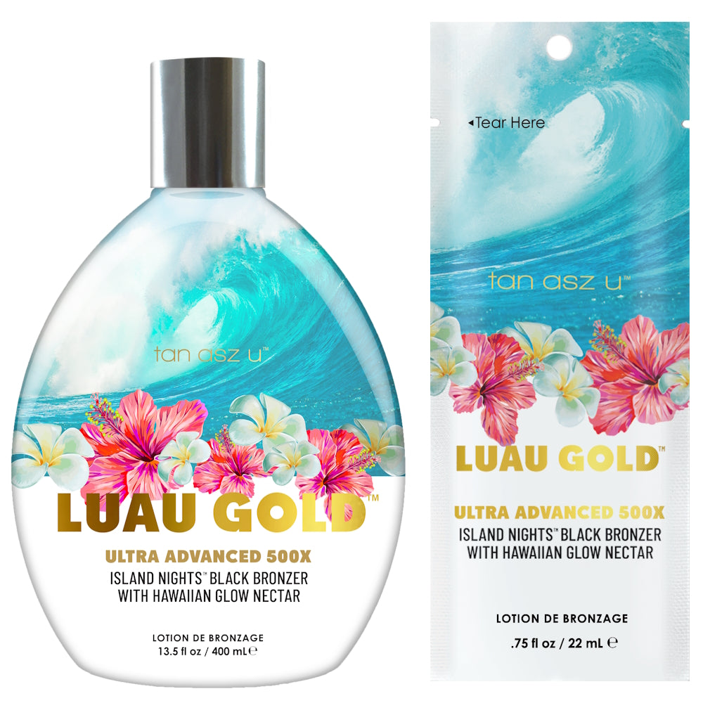 Tan Asz U Luau Gold β Ultra Advanced 500X Island Nights Black Bronzer