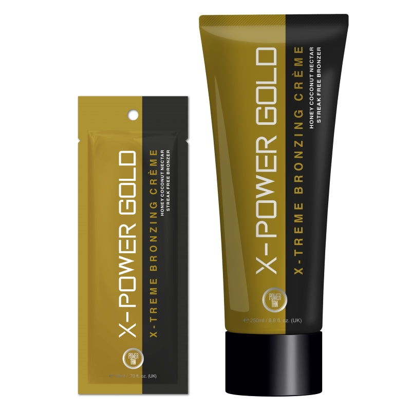 Power Tan X-Power Gold – X-Treme Bronzing Crème (No Tingle) - product photograph