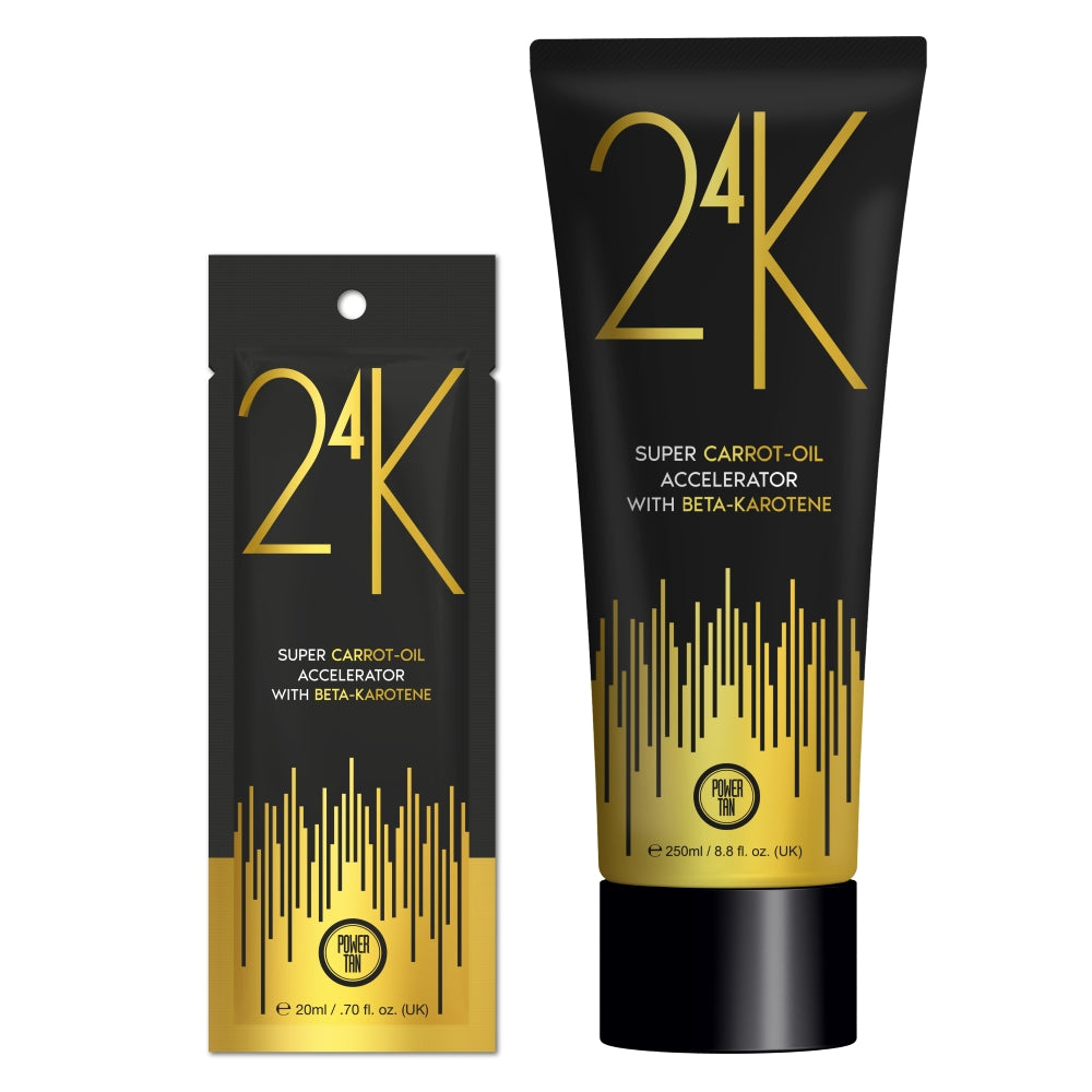 Power Tan 24K Super Carrot-Oil Tanning Accelerator - product photograph