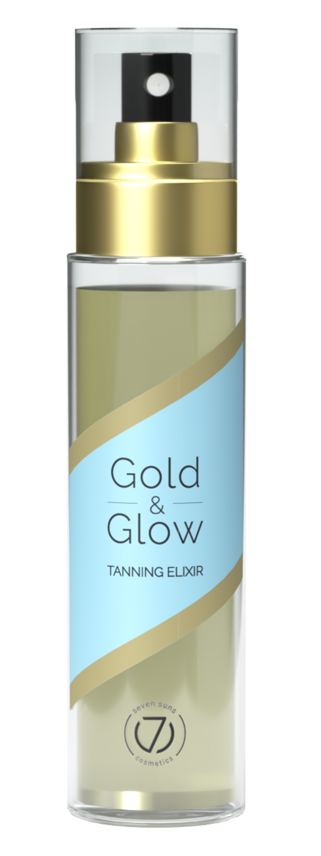 7Suns Gold & Glow Dry Tanning Oil 100ml photo