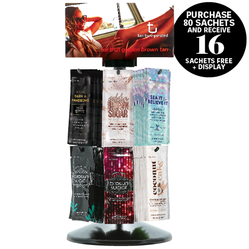 Tan Incorporated Rotating Sachet Deal 2026 bundle products photo