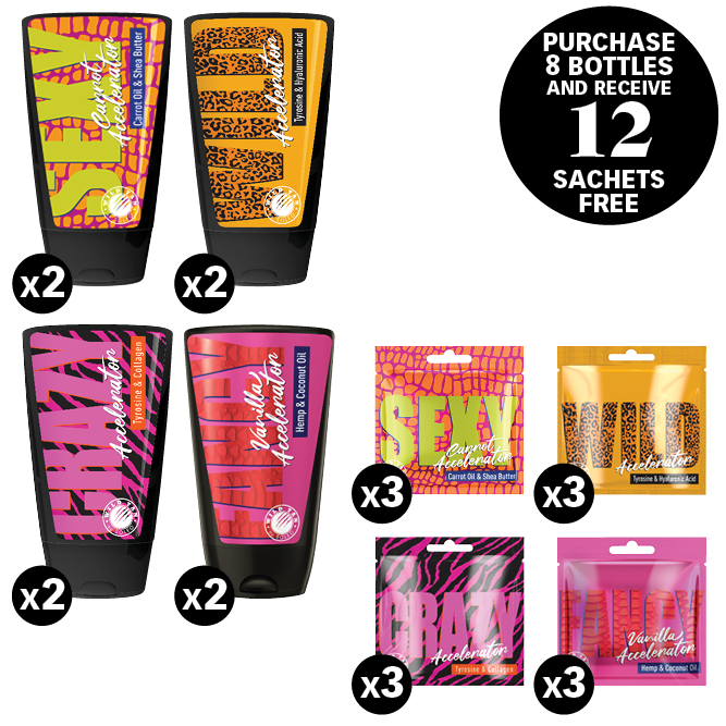 Wild Tan by Soleo Accelerator Package  wholesale bundle photo