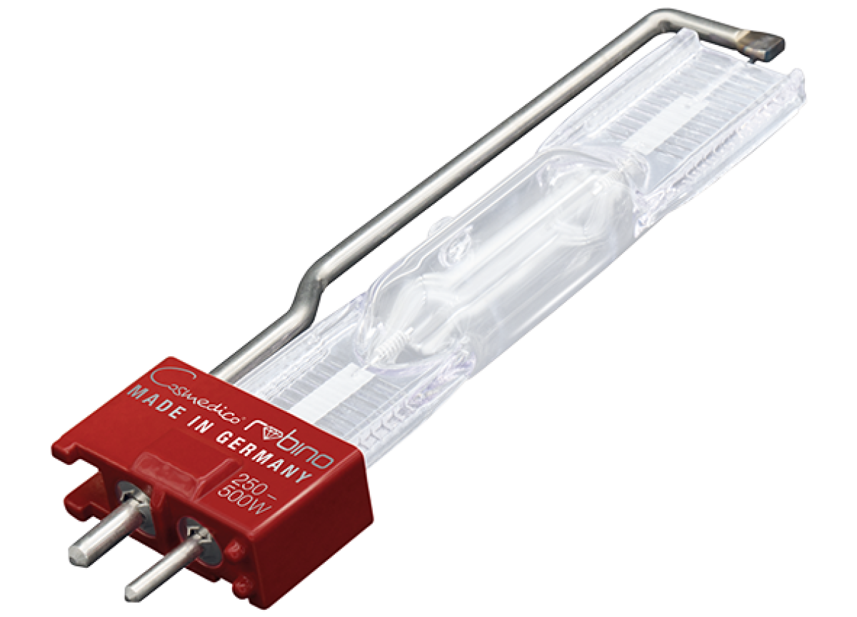 Cosmedico Rubino red GY9.5 high-pressure lamp