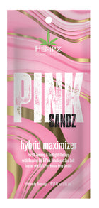 Hempz Pink Sandz Hybrid Maximizer – Hybrid Tanning & Red Light Therapy with Sea Salt 15ml sachet photograph
