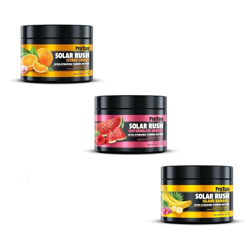 Pro Tan Solar Rush Tanning Butter 227g - Ultra-Hydrating Tanning Butte ...
