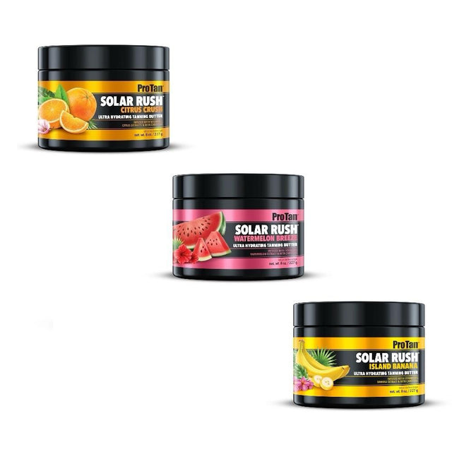 Pro Tan Solar Rush Tanning Butter 227g - Ultra-Hydrating Tanning Butter Accelerator - product photograph
