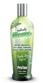 Pro Tan Radically Hemp – product packaging