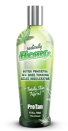 Pro Tan Radically Hemp – product packaging