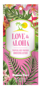 Supre Tan Love & Aloha – Tropical Reef Friendly Bronzing Lotion 15ml sachet photograph
