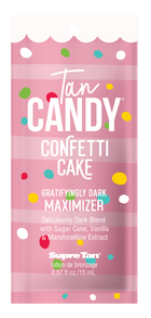 Supre Tan Candy Confetti Cake 15ml sachet photograph