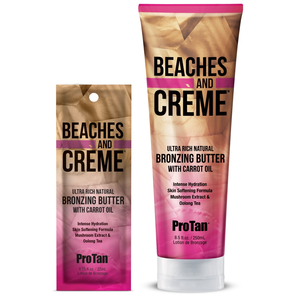 Pro Tan Beaches & Crème Natural Bronzer – Ultra Rich Natural Bronzing Butter - product photograph