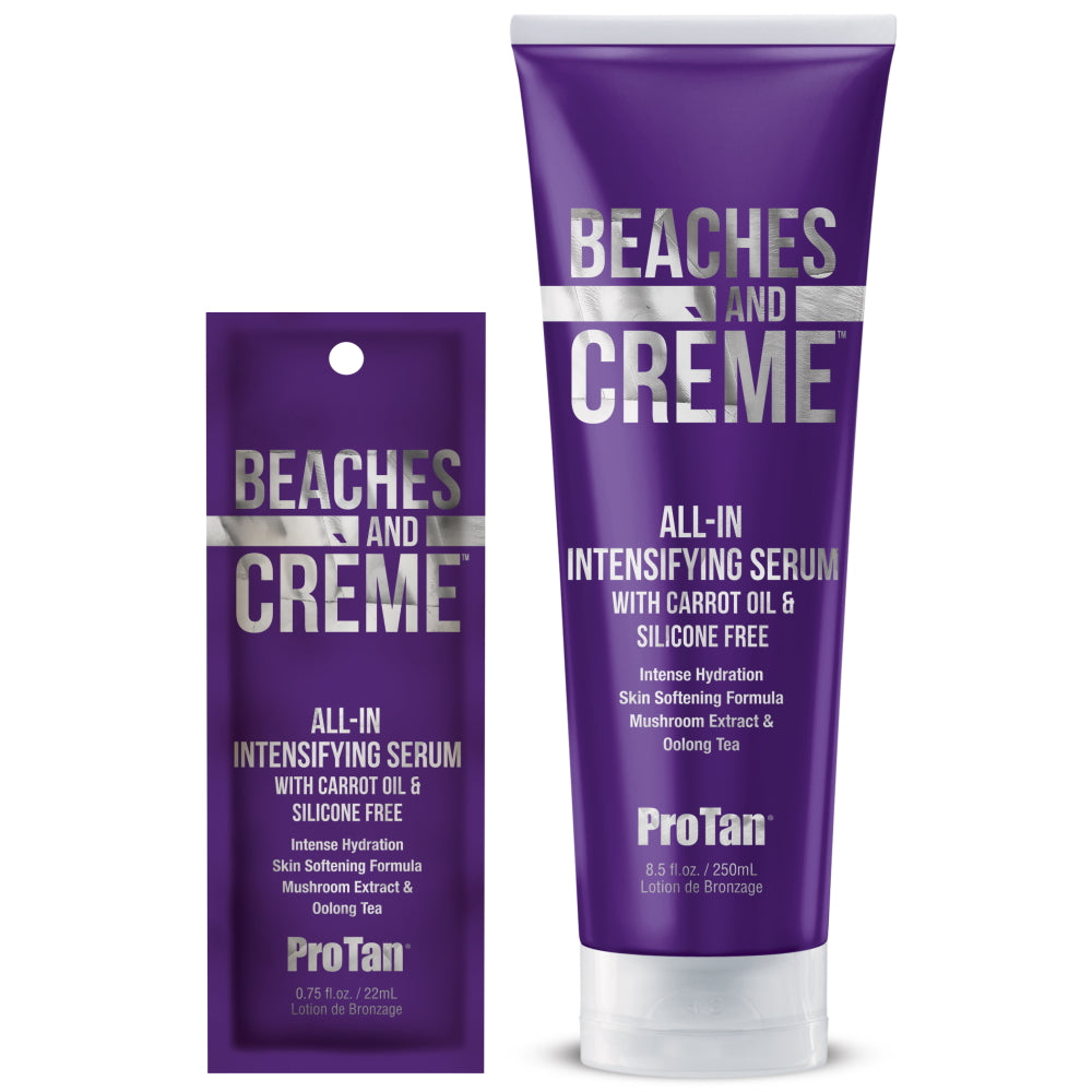 Pro Tan Beaches & Crème All-In Intensifying Serum – Silicone Free - product photograph