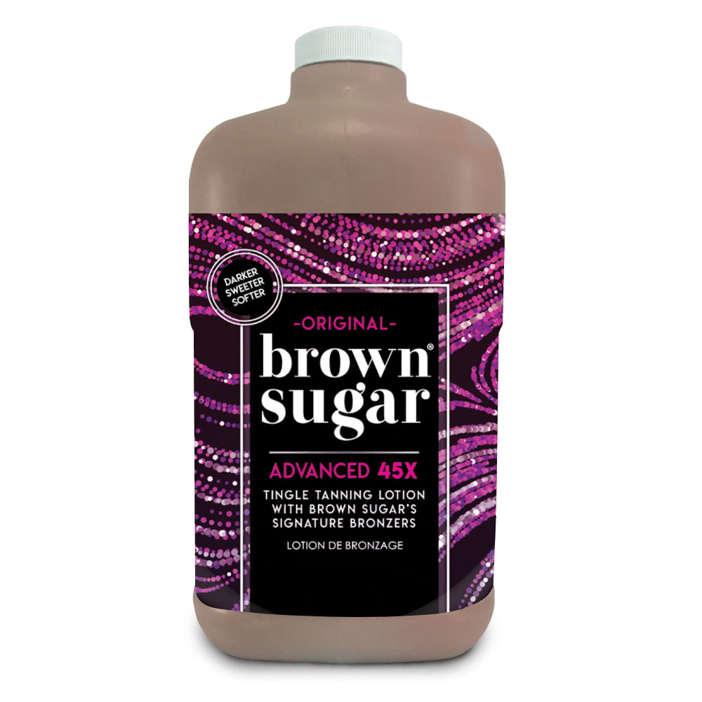 Tan Inc Original Dark Brown Sugar – Half US Gallon (1892ml) with Pump Bronzer/Tingle