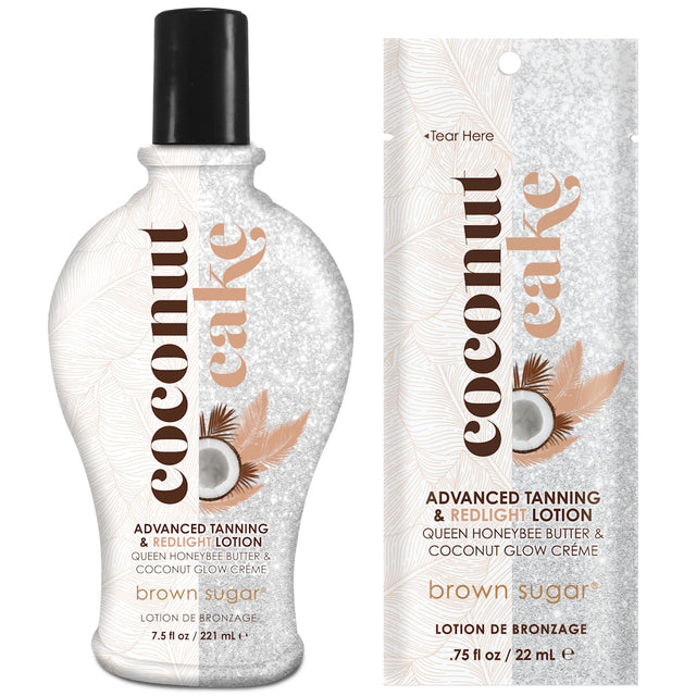 Tan Inc Coconut Cake – Advanced Tanning & Redlight Lotion - product photograph