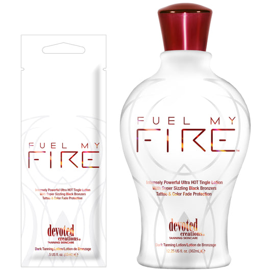 Devoted Creations Fuel My Fire | Ultra-Hot Tingle Bronzer for Extreme Dark Colour
