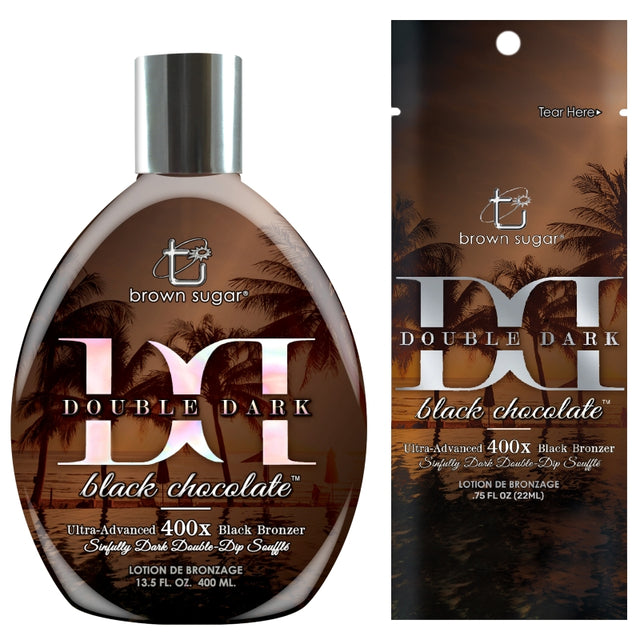 Tan Inc Double Dark Black Chocolate – 400X Ultra-Advanced Black Bronzer - product photograph