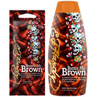 Ed Hardy Ed Hardy Butter Me Brown DHA-Free Bronzer – 300ml & 15ml original bottle and matching sachet shown together
