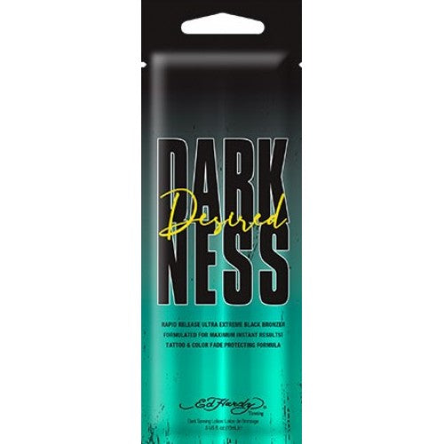 Ed Hardy Ed Hardy Desired Darkness Ultra Black Bronzer – 300ml & 15ml original 300ml bottle