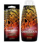 Ed Hardy Ed Hardy Obnoxious Extreme Tingle Bronzer – 300ml & 15ml original bottle and matching sachet shown together