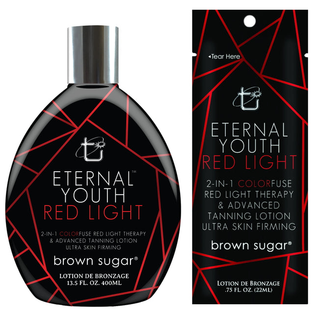 Tan Inc Eternal Youth Red Light – 2-in-1 Red Light Therapy & Tanning Lotion - product photograph