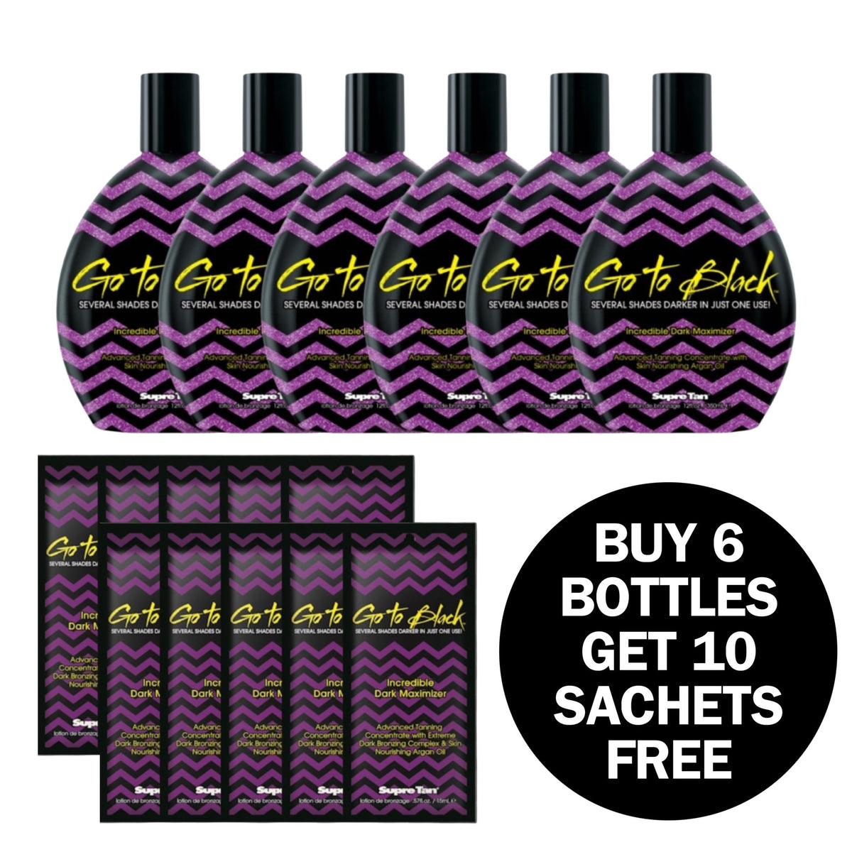 Supre Go To Black Dark Maximiser Intro Deal product bundle photo