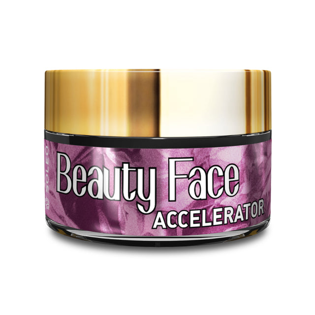 Soleo Hybrid Beauty Face Accelerator 15ml – Collagen-Boosting Tanning - product photograph