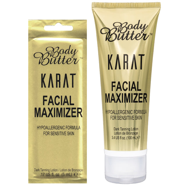 Body Butter Karat Facial Maximizer | Hypoallergenic Face Tanner - product photograph