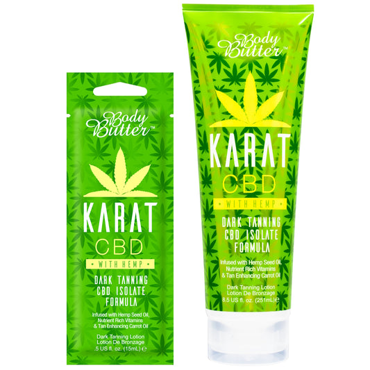 Body Butter Karat Green Dark Tanning Lotion