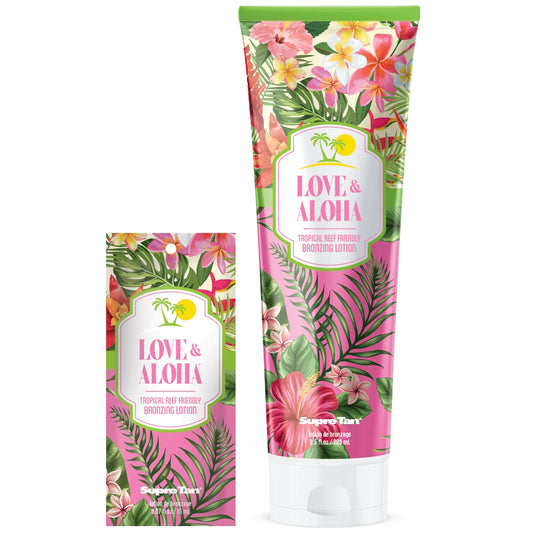 Supre Tan Love & Aloha – Tropical Reef Friendly Bronzing Lotion