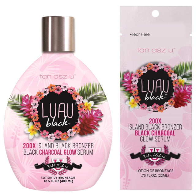 Tan Asz U Luau Black – 200X Island Black Bronzing Lotion - product photograph