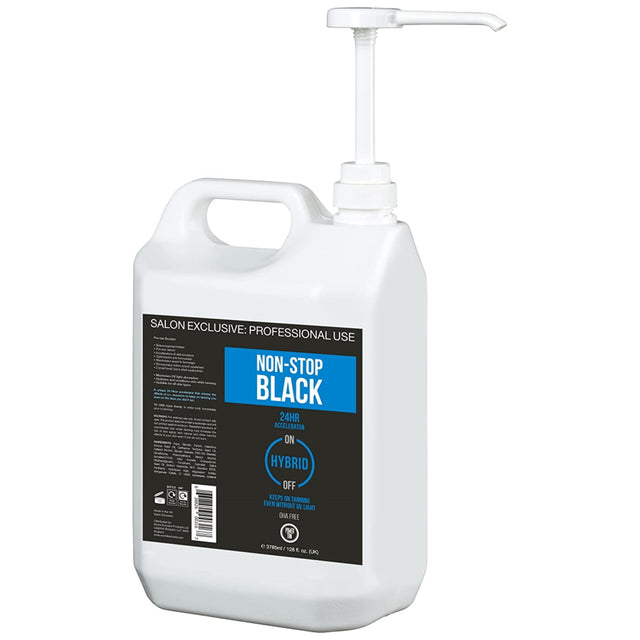 Power Tan Non-Stop Black Hybrid Accelerator 1 US Gallon - product photograph