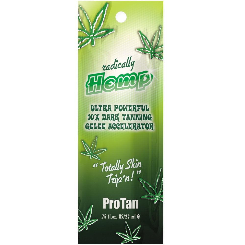 Pro Tan Radically Hemp – product packaging