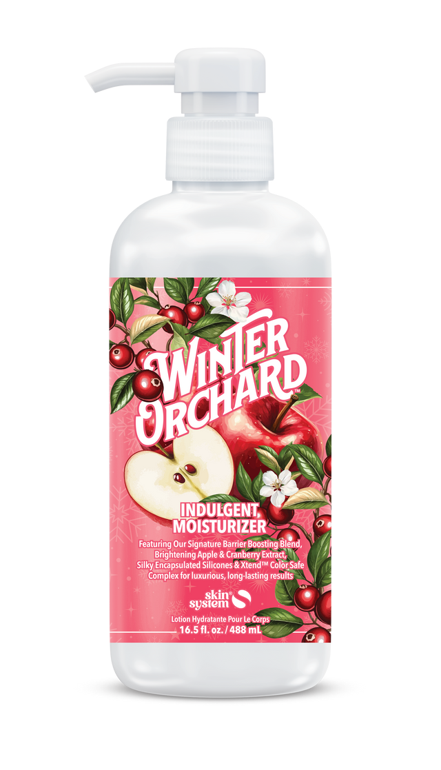 Skin System Winter Orchard 488ml pump moisturiser