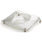 Sunbed Acrylic headrest, original supplier photo – professional salon accessory
