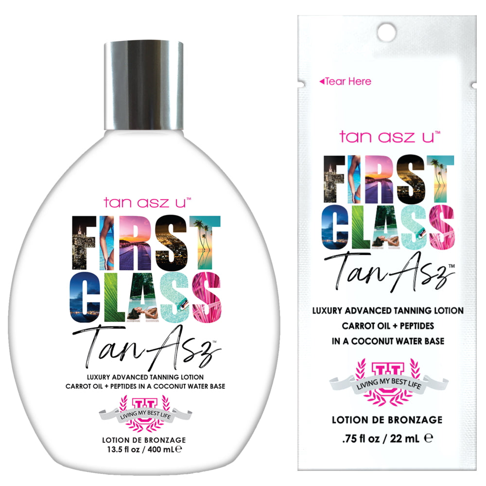 Tan Asz U First Class – Luxury Advanced Tanning Lotion - product photograph
