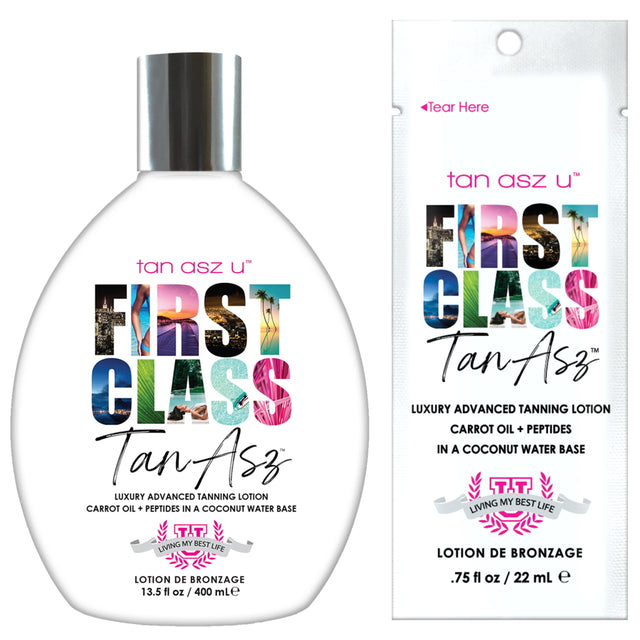 Tan Asz U First Class – Luxury Advanced Tanning Lotion - product photograph