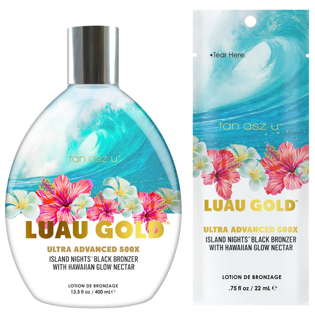 Tan Asz U Luau Gold – Ultra Advanced 500X Island Nights Black Bronzer - product photograph