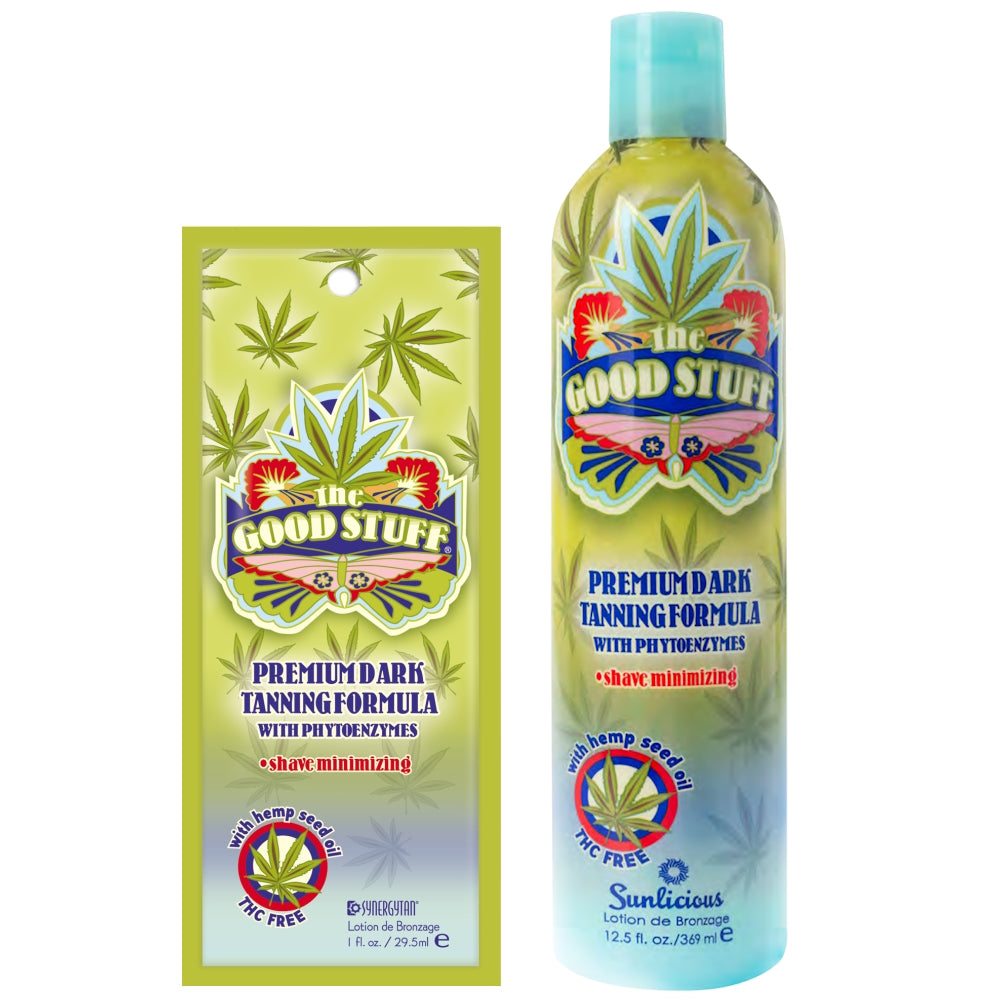 Synergy Tan The Good Stuff – Premium Dark Tanning Formula - product photograph