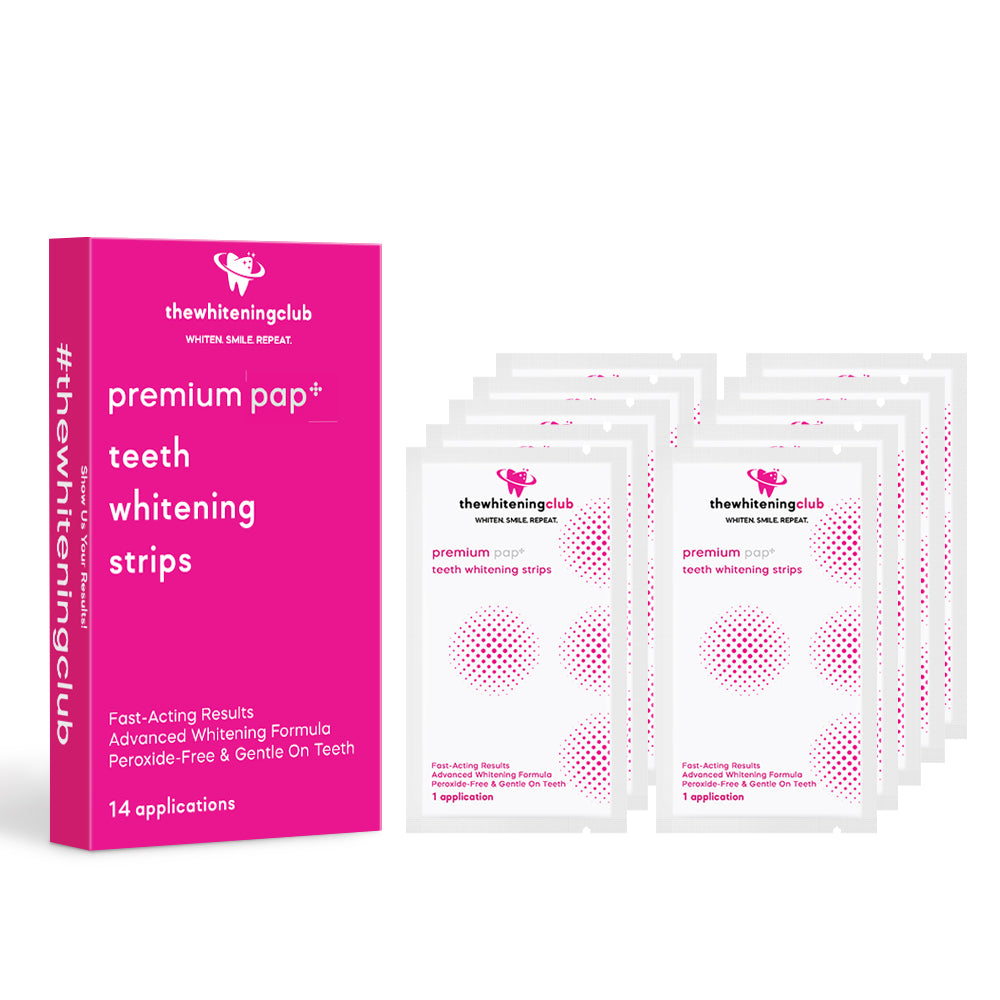 TheWhiteningClub - 14 Applications Teeth Whitening Pack (Non-Peroxide)