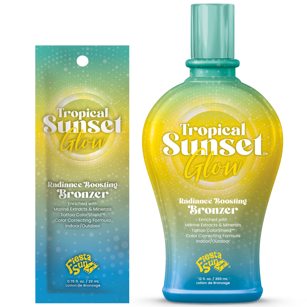 Fiesta Sun Tropical Sunset Glow – Indoor/Outdoor Radiance Boosting Bronzer - product photograph