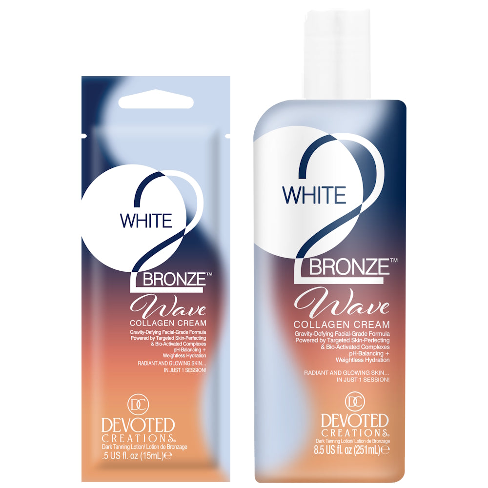 Devoted Creations White 2 Bronze Wave Collagen - product photograph