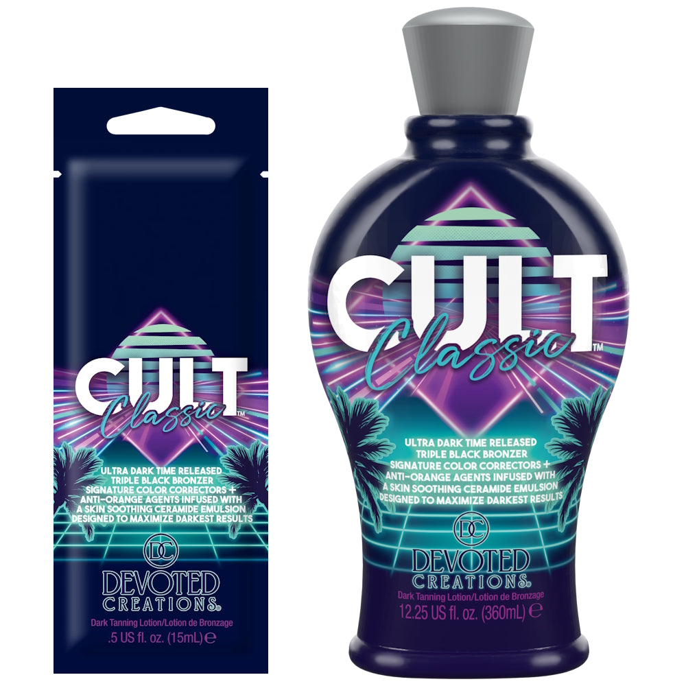 Devoted Creations Cult Classic – Time Released Triple Black Bronzer bottle product photo