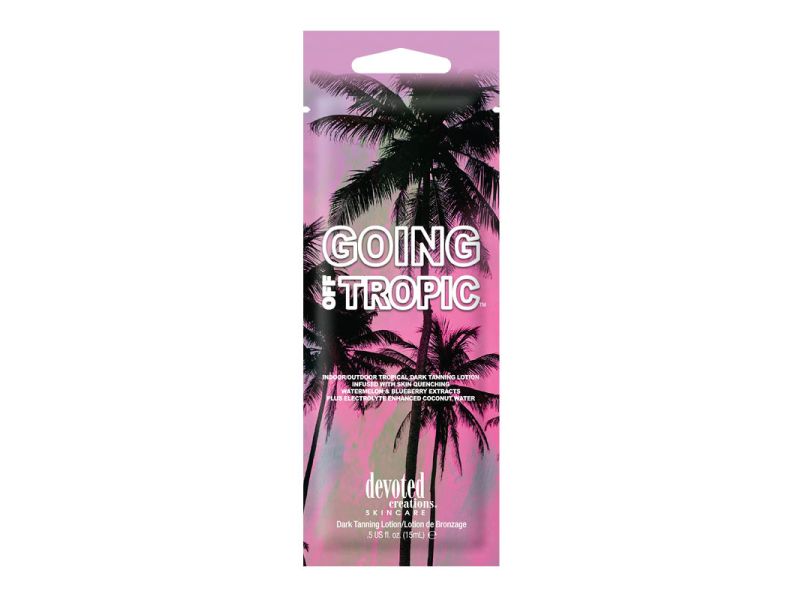 Devoted Creations Going Off Tropic – Dark Tanning Intensifier bottle product image