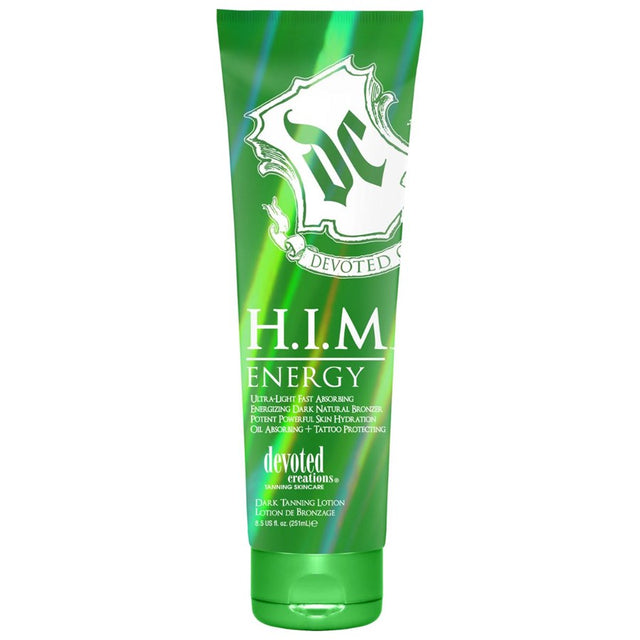Devoted Creations H.I.M Energy – Fast Absorbing Natural Bronzer genuine Bottle · 251ml product photo