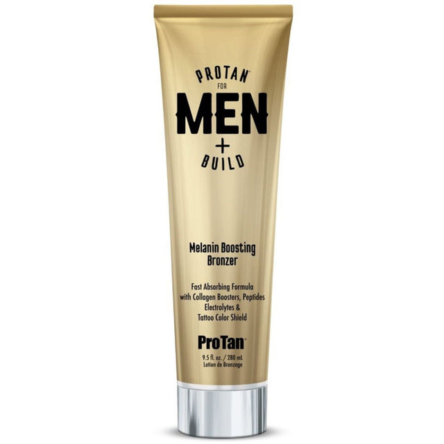 Pro Tan for Men+ Build – Melanin Boosting Bronzer genuine Bottle · 280ml product photo
