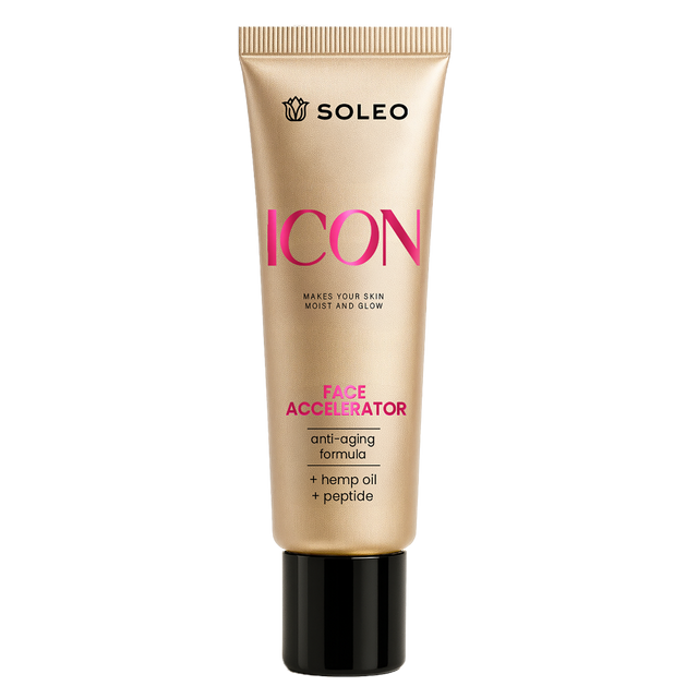 Soleo Icon Face Accelerator Mini Tube – 30ml Mini Tube · 30ml