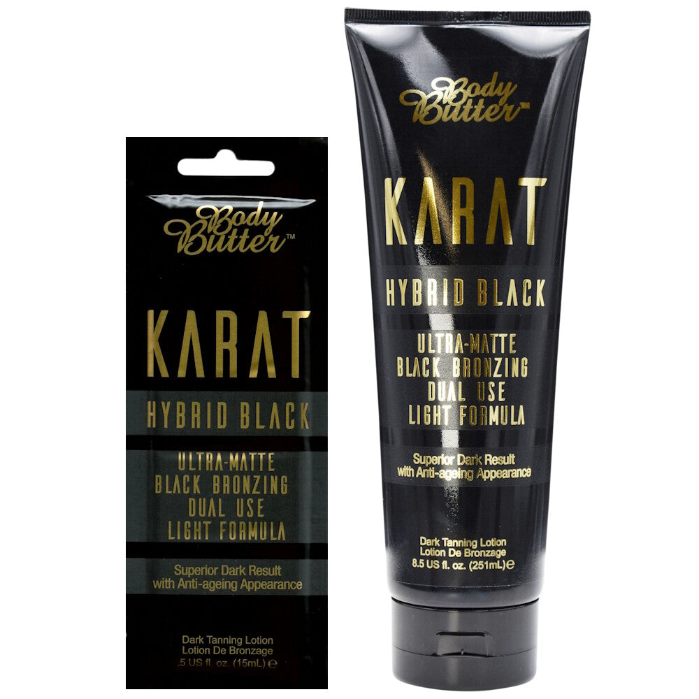Body Butter Karat Hybrid Black – Ultra Matte Bronzer product packaging